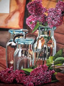 David Holt Lilacs and Jelly Jars